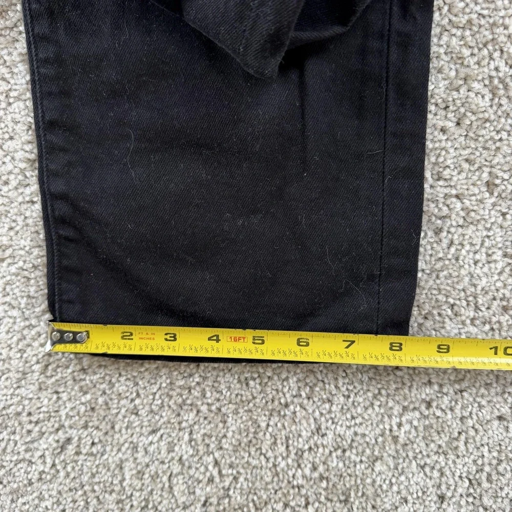 Levis 514 Jeans Mens 38x32 Dark Wash Black Denim Regular Straight Casual Pants
